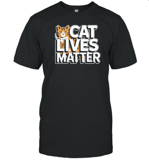 Cat Lives Matter Funny Trump Orange Cat Meme 2024 T-Shirt