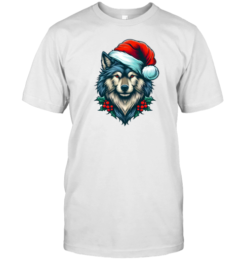 Christmas In July Wolf T-Shirt