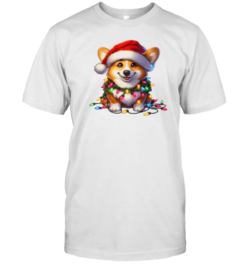 Corgi Dog Christmas T-Shirt