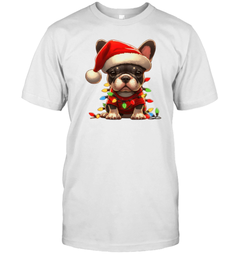 Frenchie Dog Christmas T-Shirt