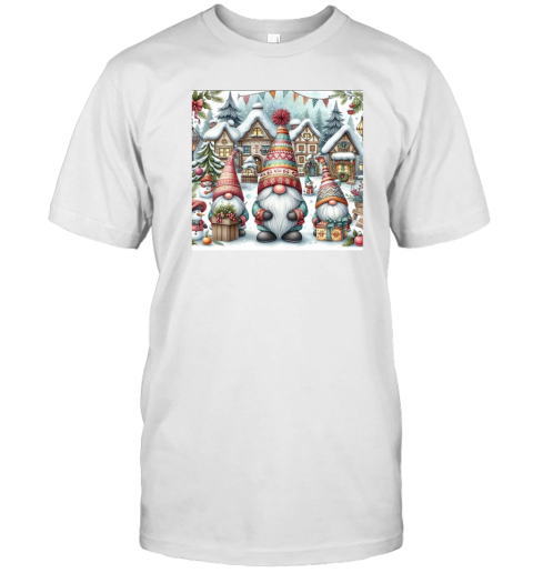 Scandi Nordic Christmas Gnome T-Shirt