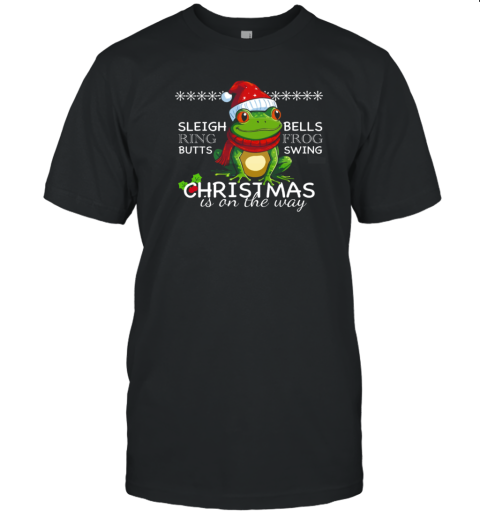 Sleigh Bells Ring Frog Butts Swing T-Shirt