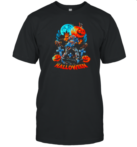 Halloween A Pumpkin Head T-Shirt