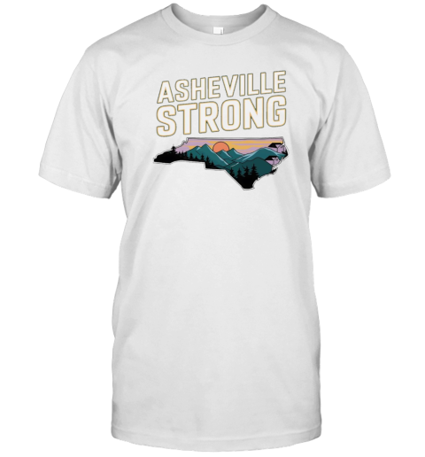 Asheville Strong Support Asheville North Carolina T-Shirt