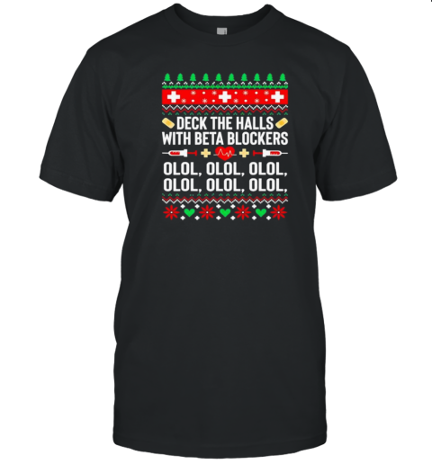 Nurse Christmas Ugly Xmas Gift T-Shirt