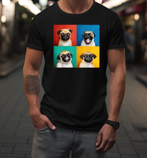 Pug's Animation  Funny Pug T-Shirt