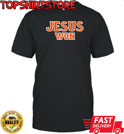 Mets Jesus Won OMG 2024 T-Shirt