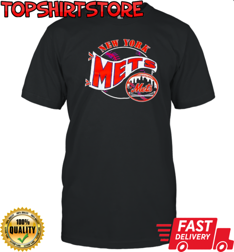 New York Mets baseball team logo vintage T-Shirt