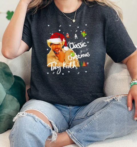 A classic Christmas Toby Keith  Classic Womens T-shirt