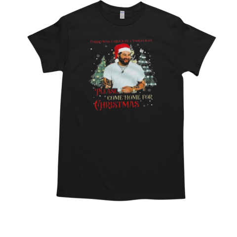 Christmas Carols By Candlelight Please Come Home For Christmas T-Shirt