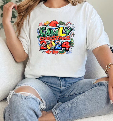 Family Christmas 2024  Classic Womens T-shirt