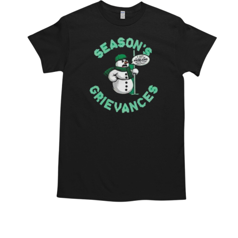 New York Jets Woody Johnson Season's Grievances T-Shirt