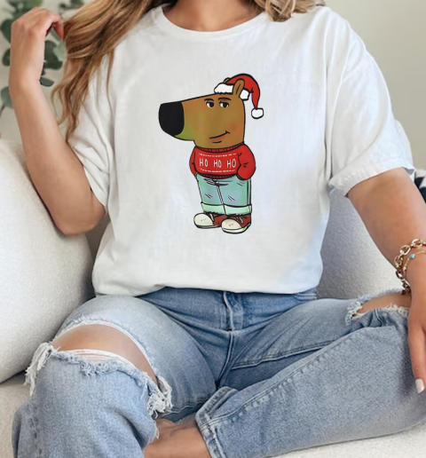 Chill Guy Christmas ho ho ho  Classic Womens T-shirt