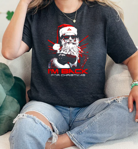 Terminator Claus Im back for Christmas  Classic Womens T-shirt