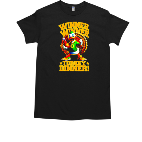 Winner winner turkey dinner Oregon Ducks football mascot T-Shirt