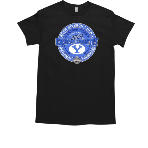 BYU Cougars 2024 NCAA Men's Cross Country National Champions T-Shirt