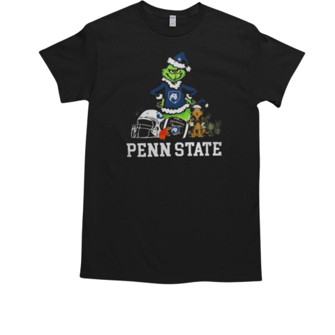 NCAA Grinch Shirt The Grinch And Penn State Christmas T-Shirt