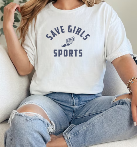 Official save girls sports  Classic Womens T-shirt