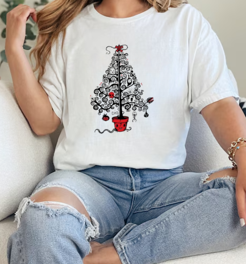 The Bad Seed Christmas Tree  Classic Womens T-shirt