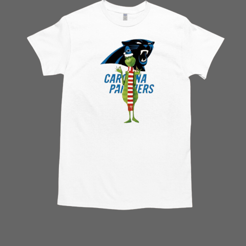 The Grinch Carolina Panthers Graphic T-Shirt