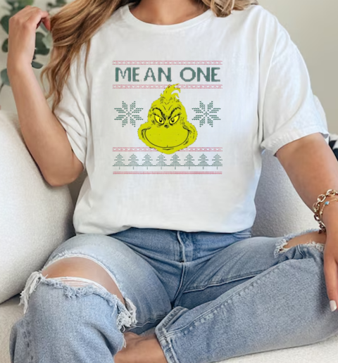 The Grinch mean one ugly Christmas  Classic Womens T-shirt