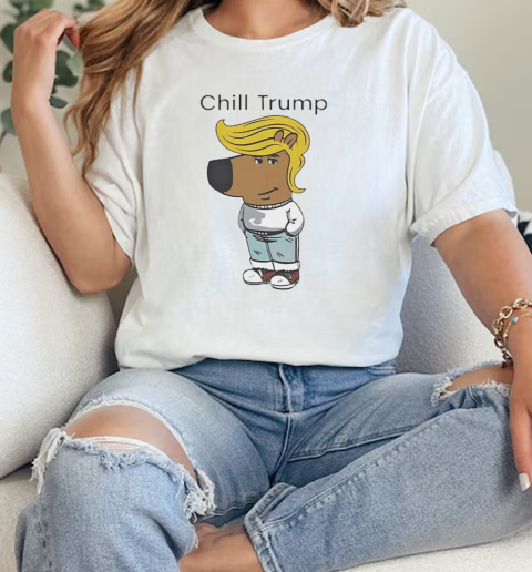 Trump chill guy meme  Classic Womens T-shirt