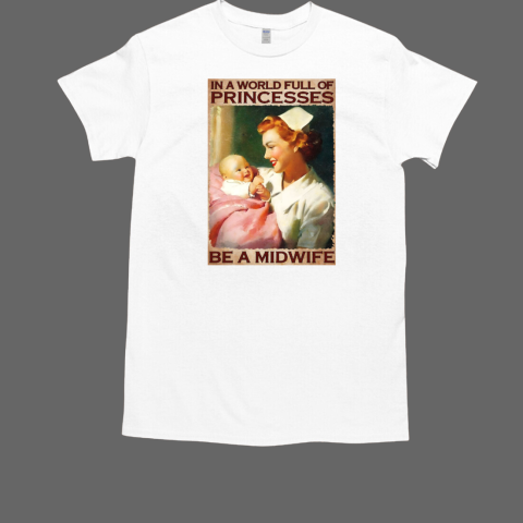 Vintage Smiling Midwife T-Shirt