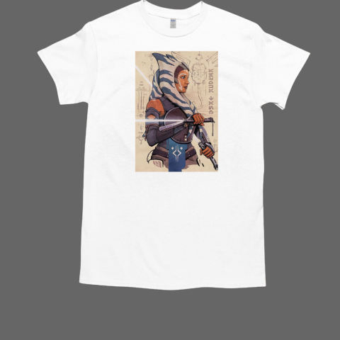 Vintage Star Wars Rebels Ahsoka Tano Poster T-Shirt