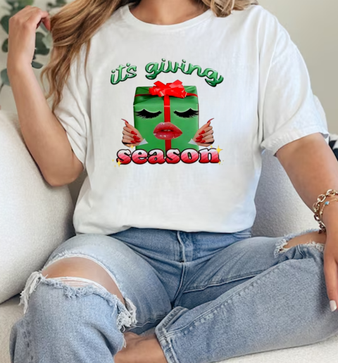 Its giving season Christmas  Classic Womens T-shirt