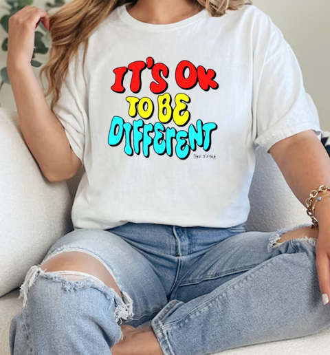 Its ok to be different Tanner Smith  Classic Womens T-shirt