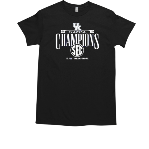 Kentucky Wildcats 2024 SEC Volleyball Regular Season Champions T-Shirt