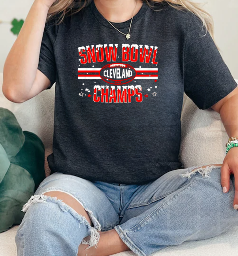 Snow bowl champs Cleveland vintage  Classic Womens T-shirt