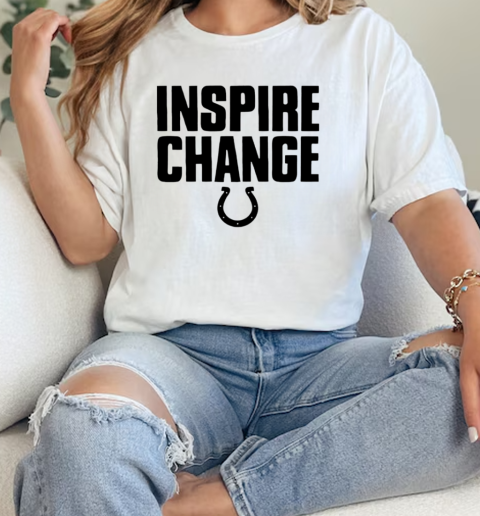 Indianapolis Colts 2024 inspire change  Classic Womens T-shirt