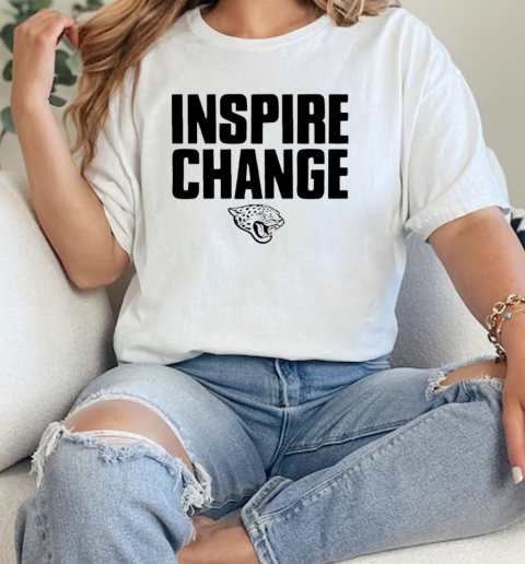 Jacksonville Jaguars 2024 inspire change  Classic Womens T-shirt