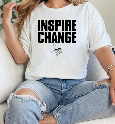 Minnesota Vikings 2024 inspire change  Classic Womens T-shirt