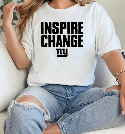 New York Giants 2024 inspire change  Classic Womens T-shirt