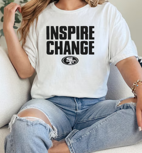 San Francisco 49ers 2024 inspire change  Classic Womens T-shirt