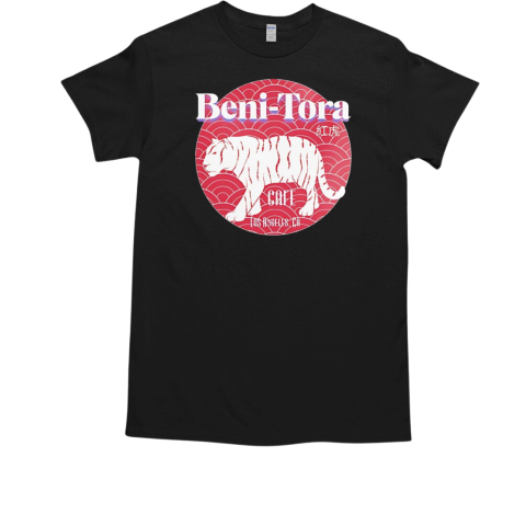 The famous Japanese Beni Tora Cafe in Los Angeles T-Shirt