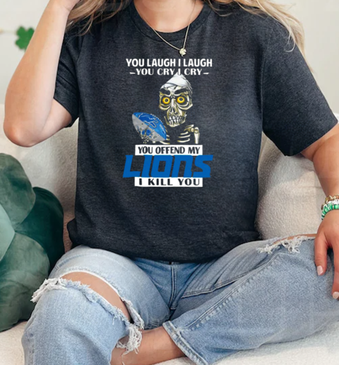 You Offend My Detroit Lions I Kill You Achmed Men Women  Classic Womens T-shirt