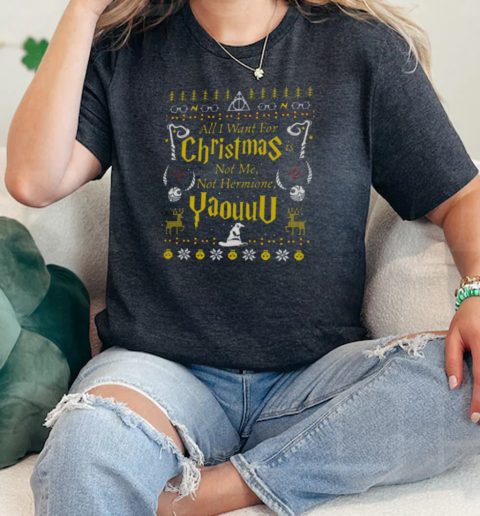 All I Want for Christmas Is Not Me Ugly  Classic Womens T-shirt