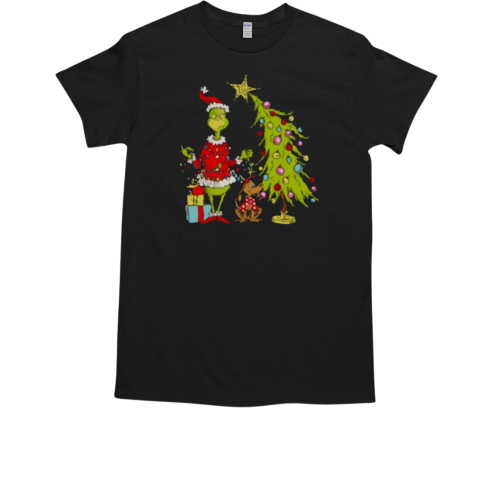 Grinch Christmas Tree T-Shirt