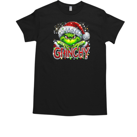 Grinchmas Rhinestone Christmas T-Shirt