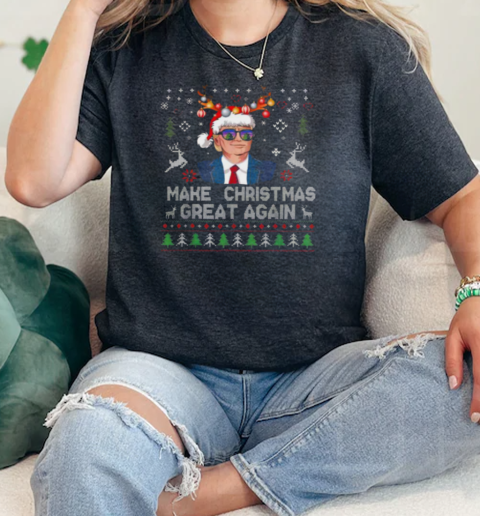 MAGA Trump Christmas  Classic Womens T-shirt