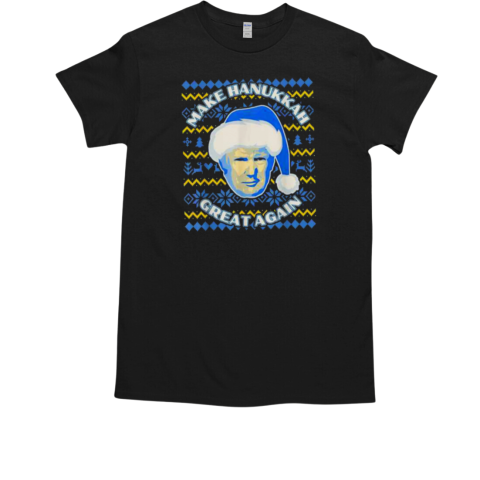 Make Hanukkah Great Again Trump Santa T-Shirt