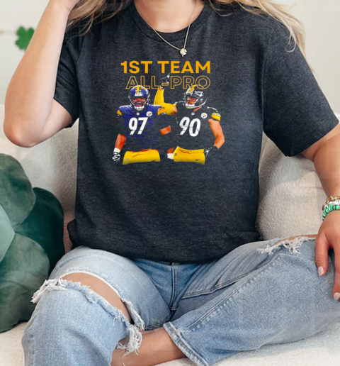 Cameron Heyward and T.J. Watt 1st team all pro  Classic Womens T-shirt