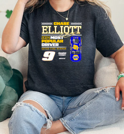 Chase Elliott Hendrick Motorsports Team Collection 2024 Most Popular Driver  Classic Womens T-shirt