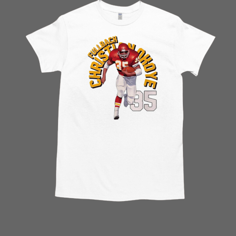 Christian Okoye Kansas City Chiefs NFL football name ARC vintage T-Shirt