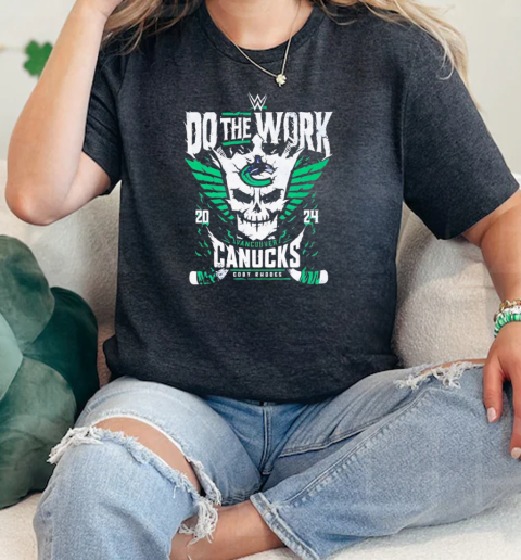 Cody Rhodes Vancouver Canucks do the work  Classic Womens T-shirt