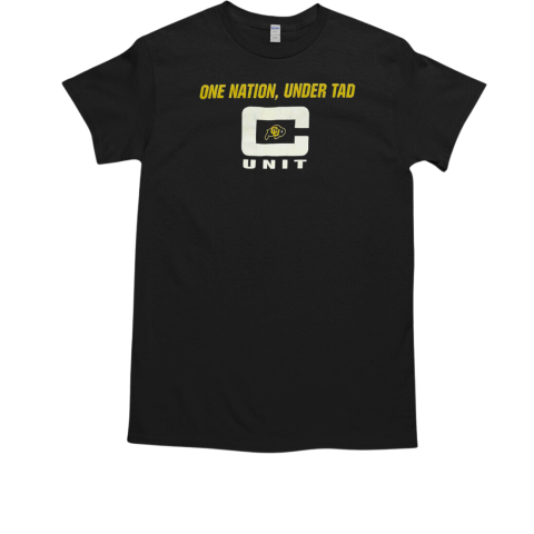 Colorado Buffaloes one nation under tad unit T-Shirt