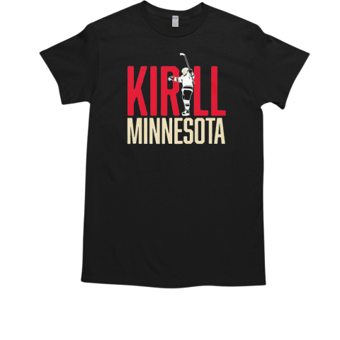 Kirill Kaprizov Minnesota Wild letter star T-Shirt